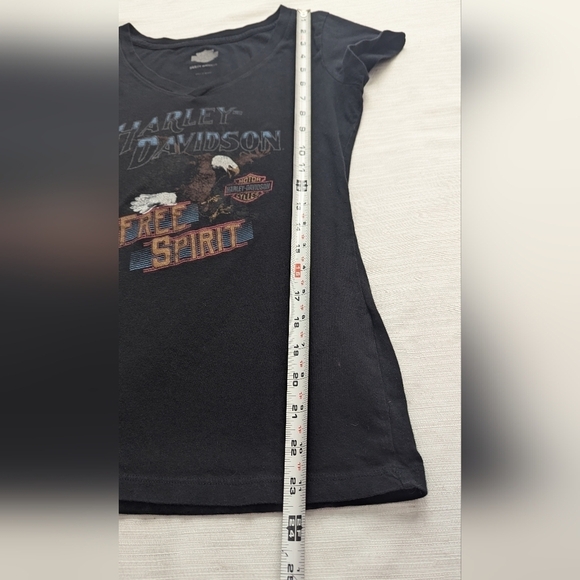 Harley Davidson Woman's  Free Spirit Shirt Size XS - Picture 7 of 8